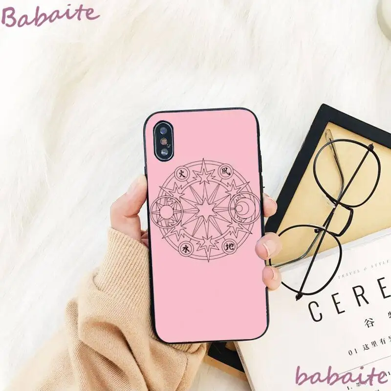 

Babaite Sailor Moon Phone Case Cover for iPhone 8 7 6 6S Plus X XS MAX 5 5S SE XR 11 11pro promax