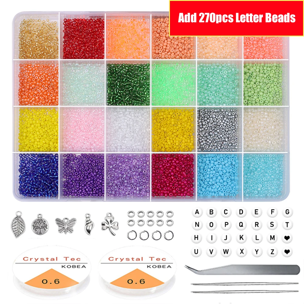 

Making DIY Holiday Birthday Gifts Glass Seed Beads Small Beaded Bracelets Necklaces Earrings Jewelry Crafts