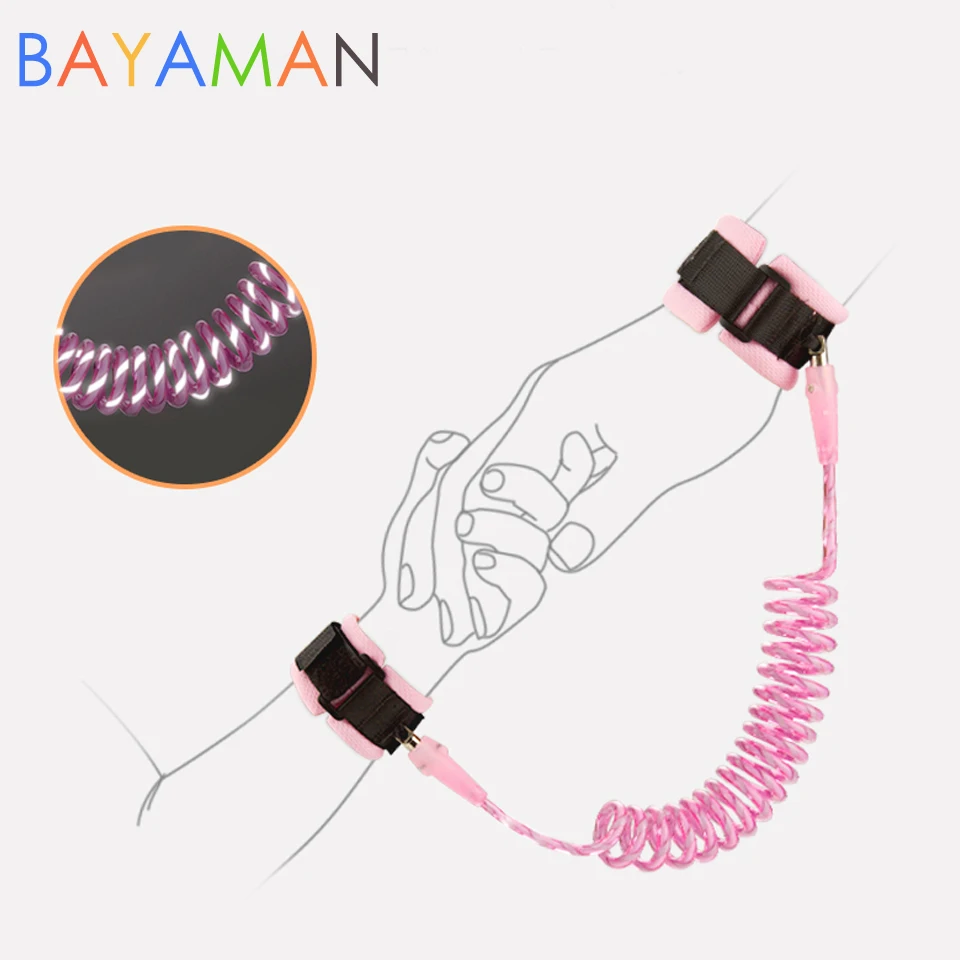 Уличная веревка для детей и родителей защиты от потери 2 м или 5 рюкзак прогулок