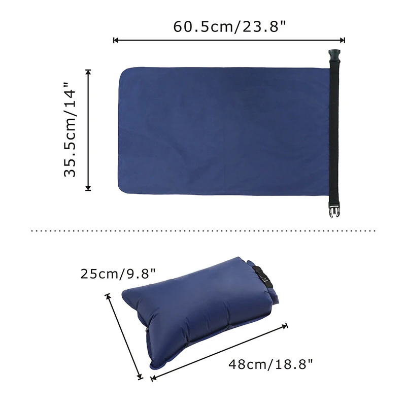 vender Ao Ar Livre Colchão Com Travesseiro De Enchimento Rápido Carro Portátil Almofada Dormir Piquenique Colchão De Ar Compacto Para Acampamento Mochila