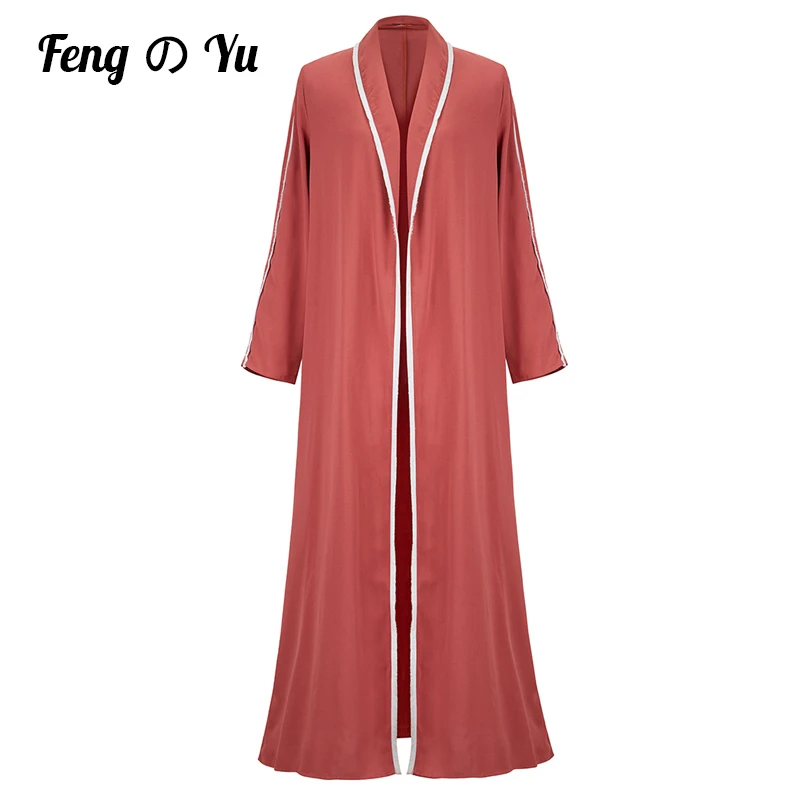 

2021 Abaya Dubai Muslim Cardigan Kaftan Kimono Bangladesh Robe Musulmane Islamic Clothing Caftan Marocain Turkish Eid Gift Part