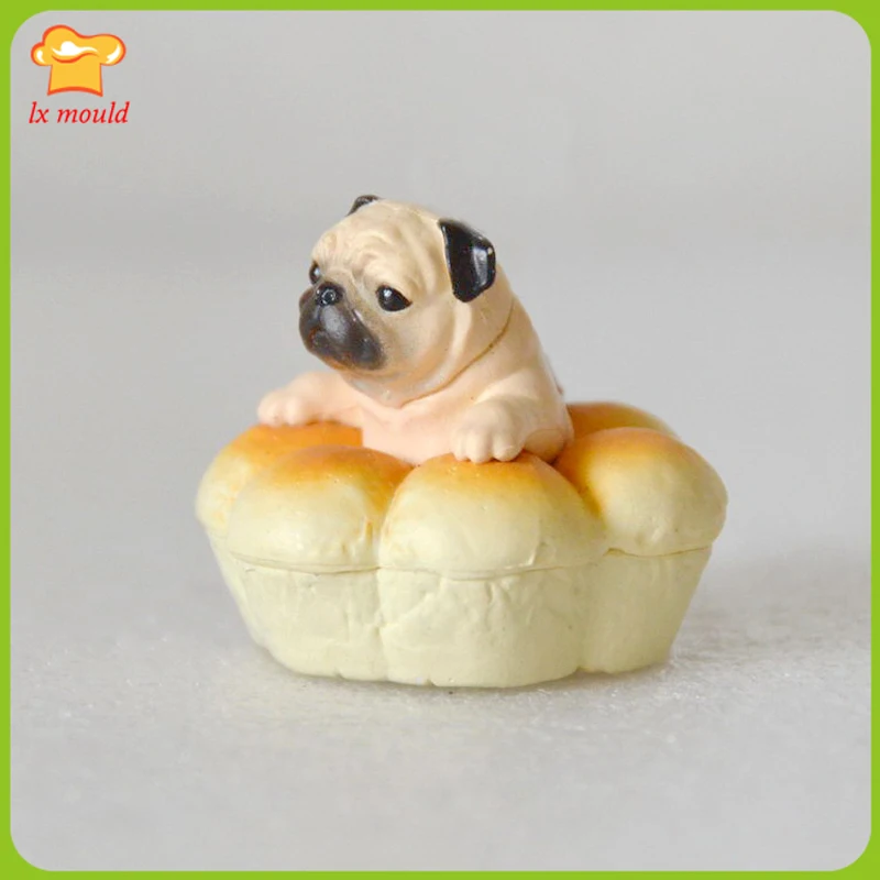 Новый хлеб собака силиконовая форма для выпечки милый стиль Детские Форма