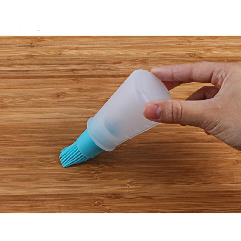 Силиконовая кухонная щетка для масла готовки выпечки бутылки Нетоксичная