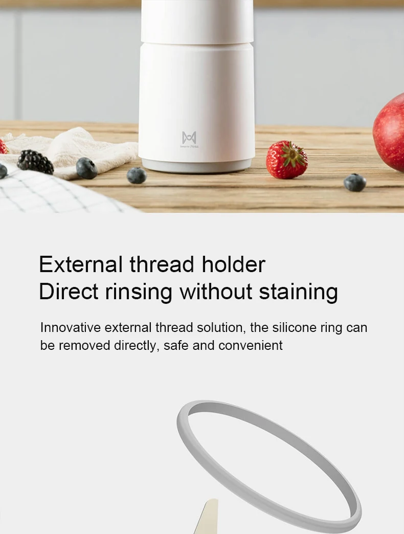 Xiaomi Pinlo машина для приготовления овощей и фруктов мини электрический фруктовый сок соковыжималка Бытовая дорожная соковыжималка