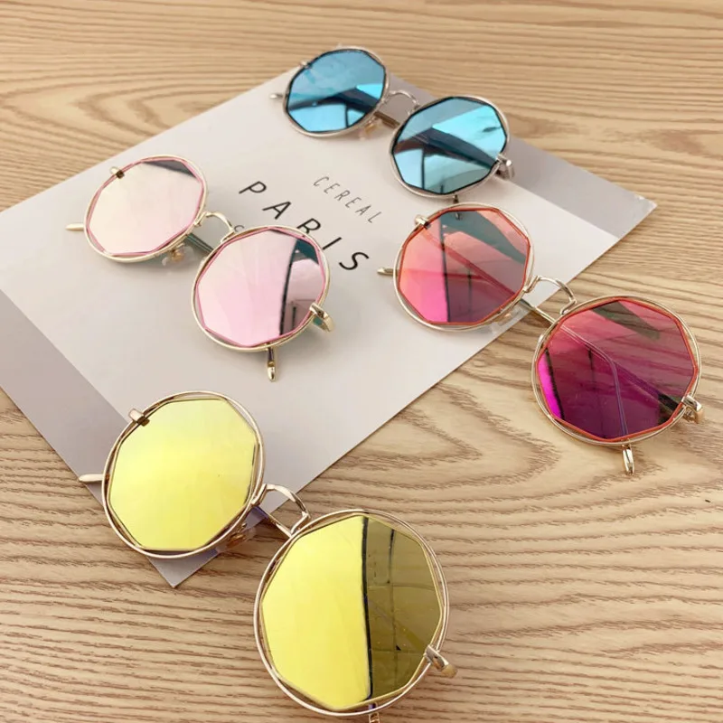Новинка 2020 женские круглые солнцезащитные очки модные брендовые дизайнерские