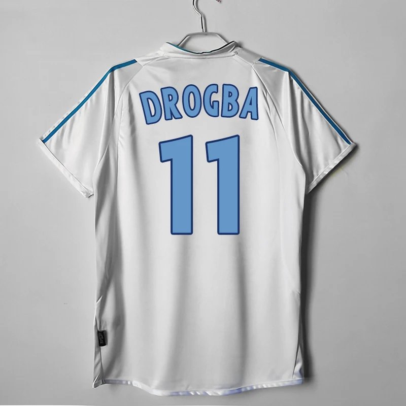 

Retro Om 2003-04 Drogba Mido Vintage Shirt Marseille Classic Jersey