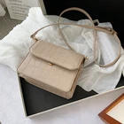 Каменные лакированные черные сумки через плечо для женщин 2021 маленькая сумочка маленькая сумка из искусственной кожи ручная сумка женская дизайнерская