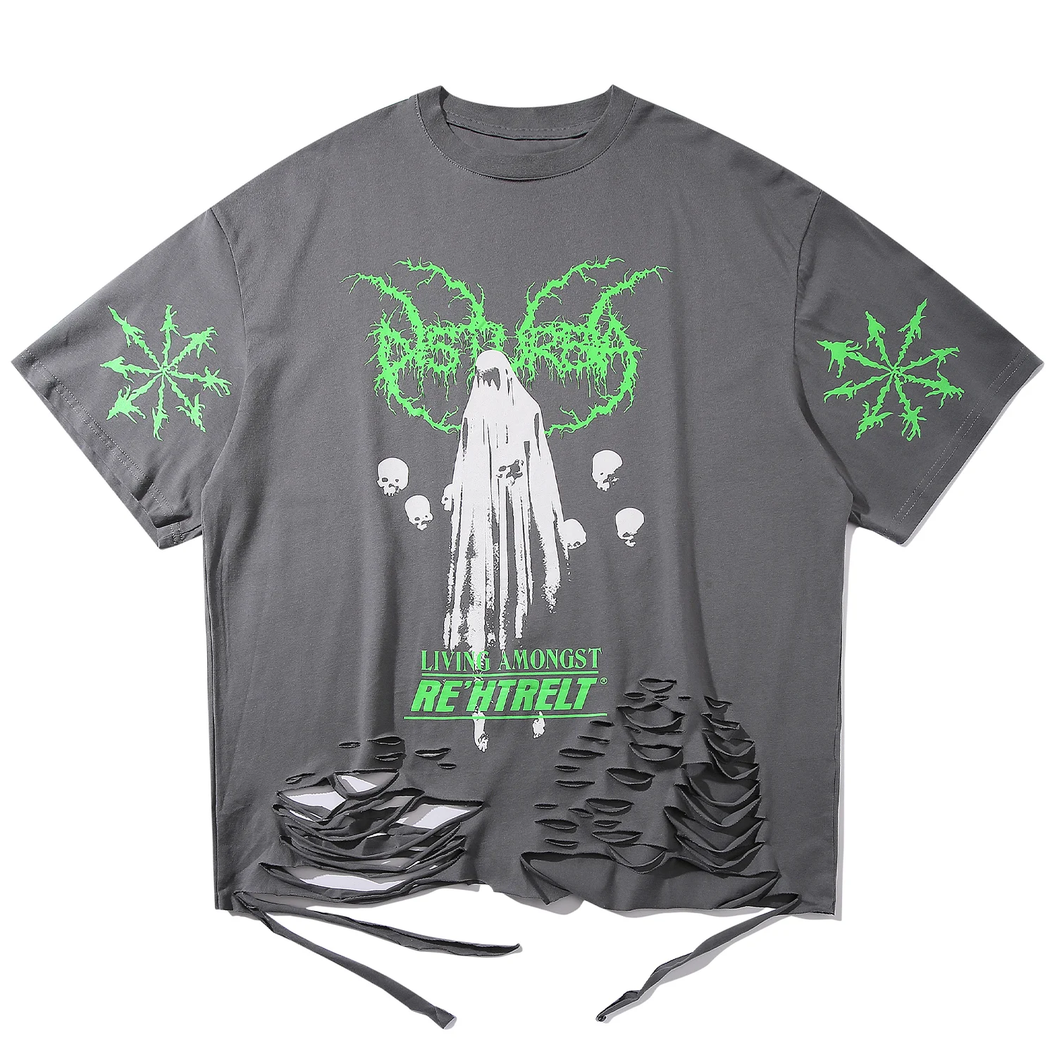 Мужская футболка в стиле хип-хоп с коротким рукавом | одежда