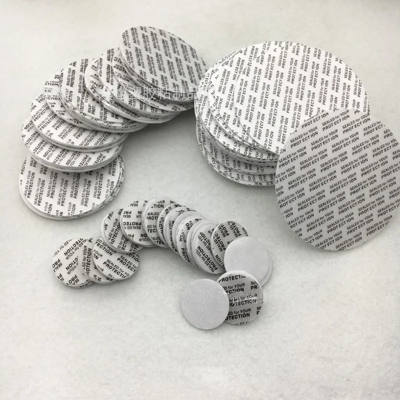 Прокладки для банок пищевых продуктов 100 шт. 20-101 мм черный цвет чувствительный к