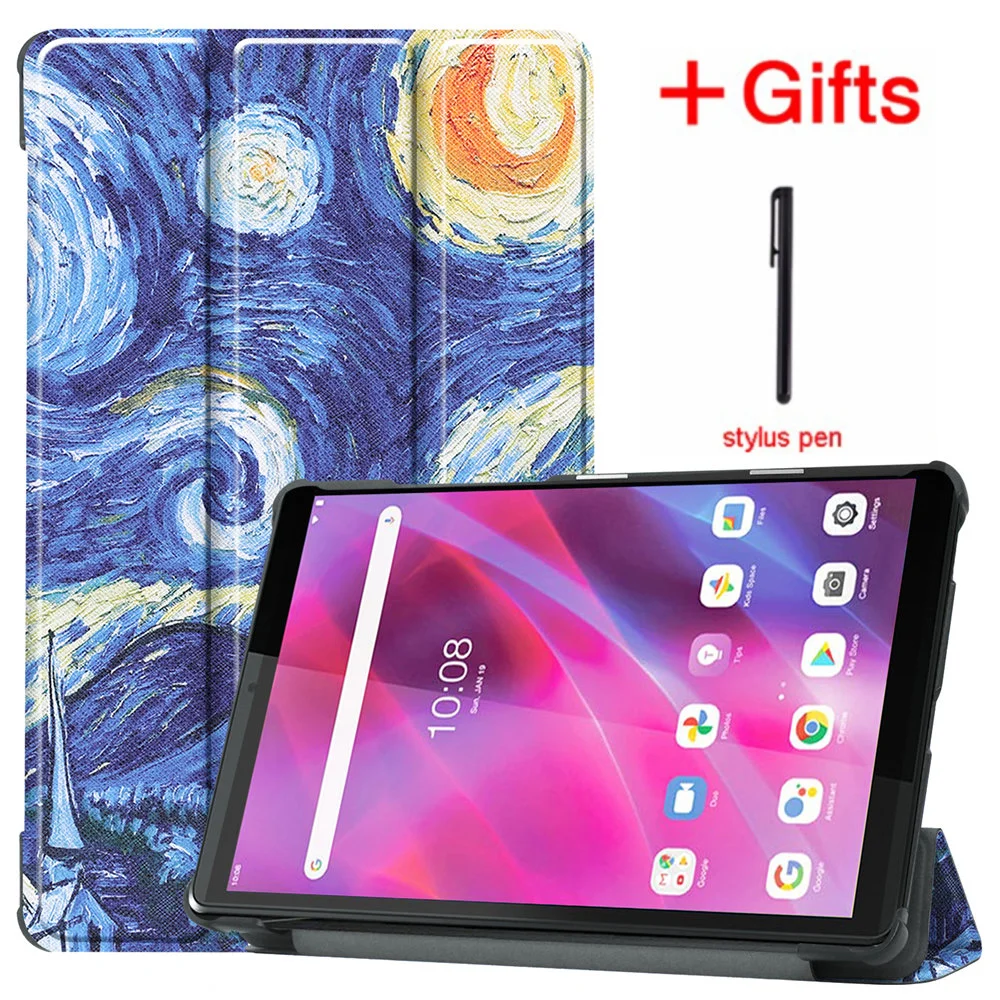 

Кожаный чехол для Lenovo Tab M8 3rd Gen TB-8506F M8 FHD TB-8705F M8 HD TB-8505F Ультратонкий чехол-подставка для планшета Fundas