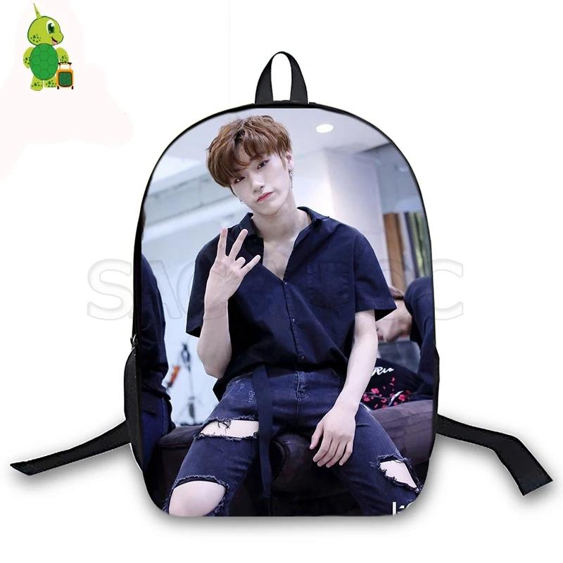 13 Новинка, рюкзак для путешествий Kpop ATEEZ-The Expedition Tour, школьные сумки для девочек и мальчиков, модный рюкзак для ноутбука, повседневные дорожные сумки - Цвет: 13