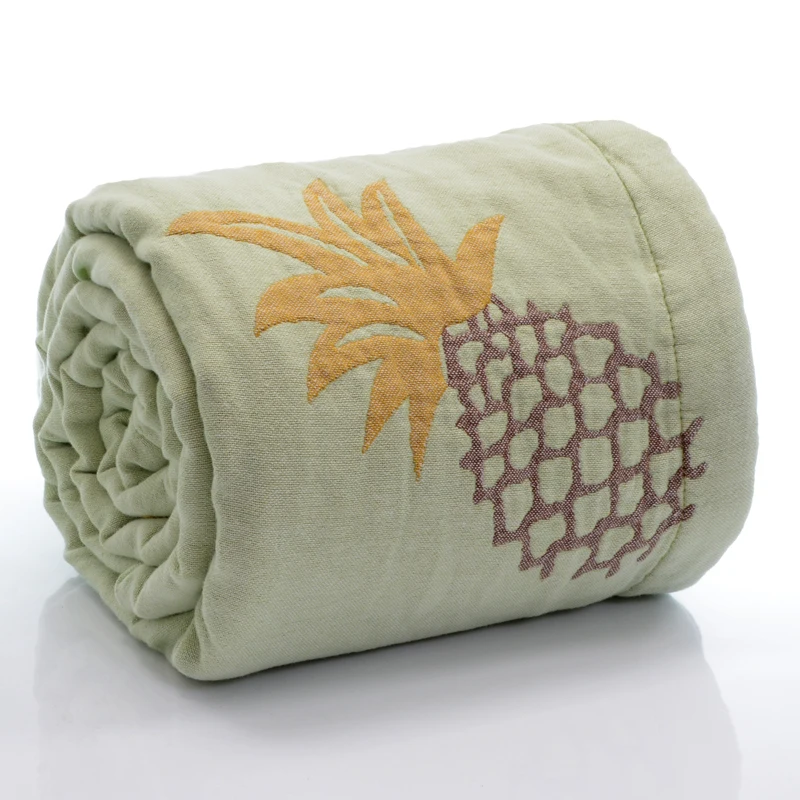 Новинка популярное осеннее 100% хлопковое пятислойное Марлевое полотенце в стиле