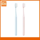 Зубная щетка Xiaomi Mijia, 10 шт., импортная, ультратонкая, мягкая, для ухода за волосами, для чистки полости рта, 2 вида цветов