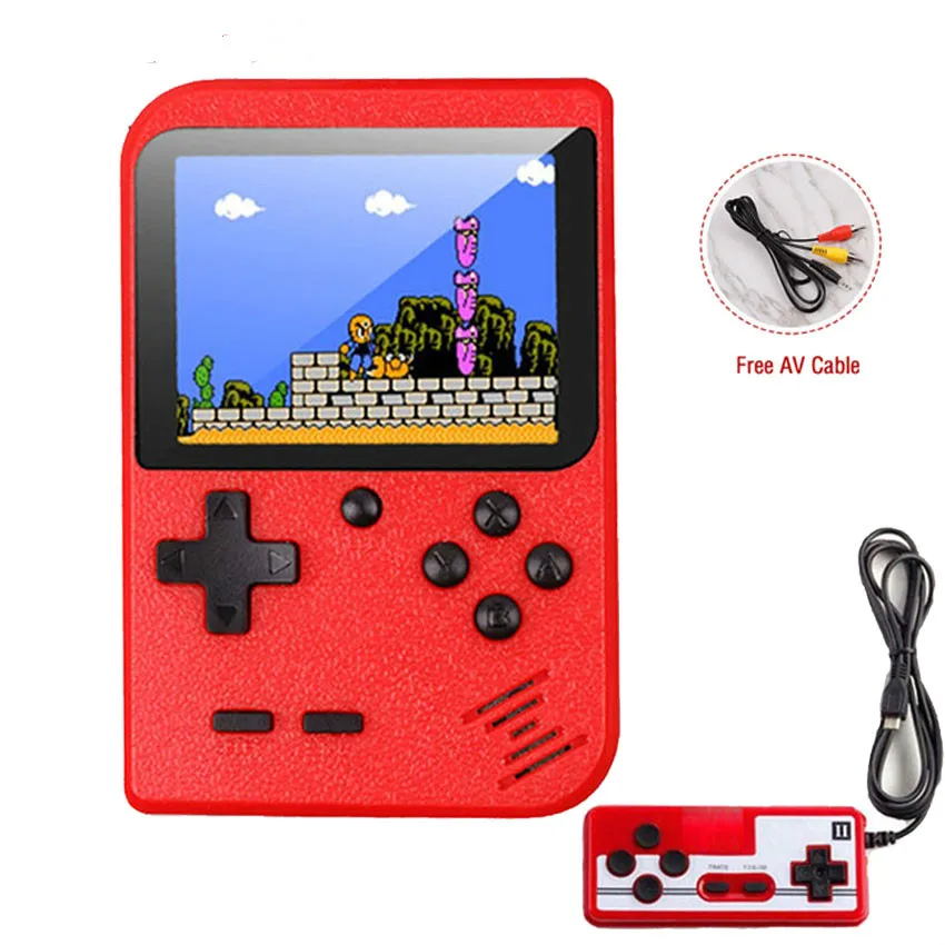 3,0 дюймов RS-50 портативная игровая консоль 400 игры ретро тетрис игровой плеер Поддержка подключение к ТВ легкая пластиковая головная игра
