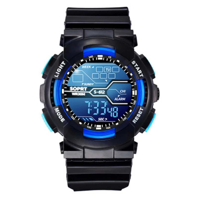 

30M Waterproof Electronic Wristwatch Sport Watch Clock Children Digital Watch For Boys Girls