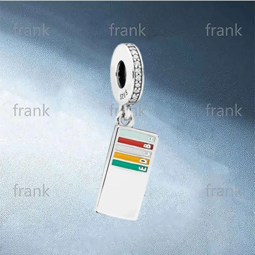 

2021 New Unique Color Square Pendant Silver Pendant 798119CZ