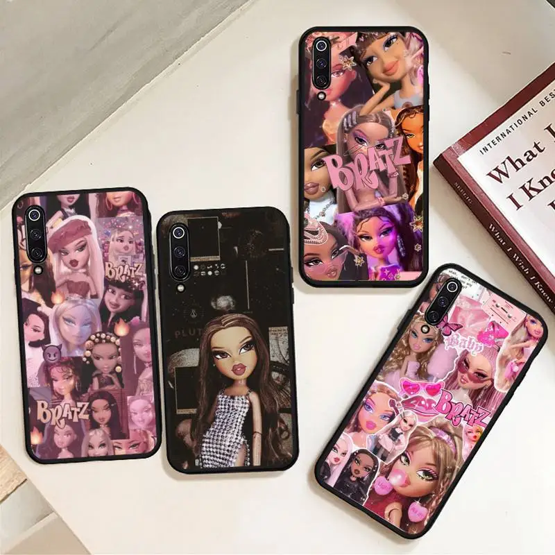 

lovely Doll Bratz cute girl Phone Case For Xiaomi Redmi note 7 8 9 t s 10 A pro lite funda shell coque cover