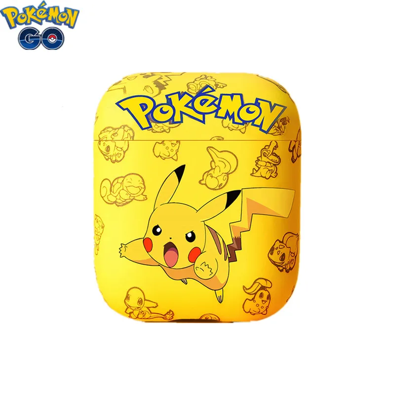 Чехол Pikachu AirPods для AirPods1/2/3/4 pro4 поколения Pokemon беспроводные bluetooth наушники защитный