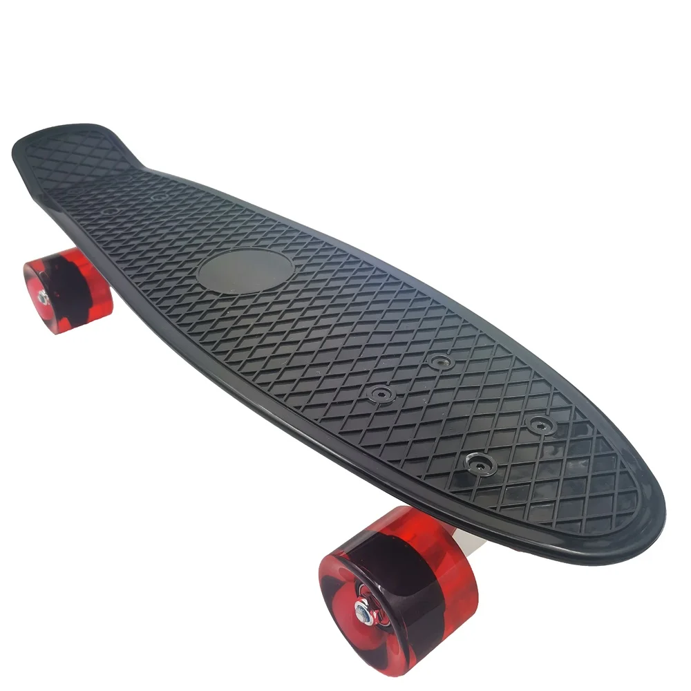 Skateboards Complete 22 Inch Mini Cruiser Skateboard for Kids Boys Girls Youths Adults Beginners with Portable Carry Bag O2K0017 | Спорт и