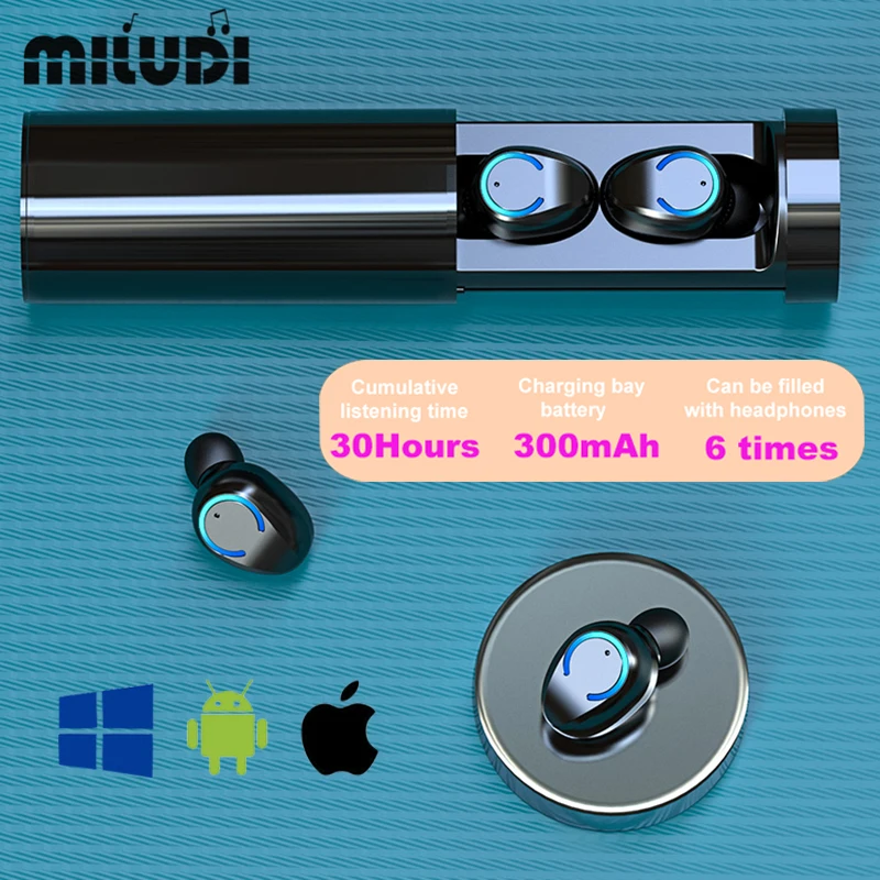 Беспроводные Bluetooth-наушники F9-6 TWS музыкальные наушники с шумоподавлением