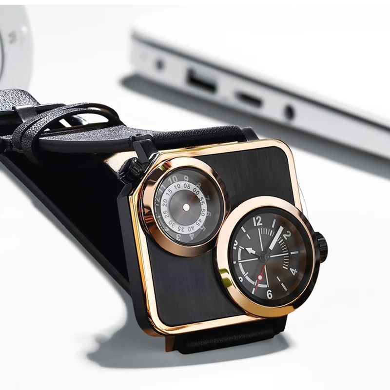 Модные квадратные часы для пар креативные 30 м водонепроницаемые женские