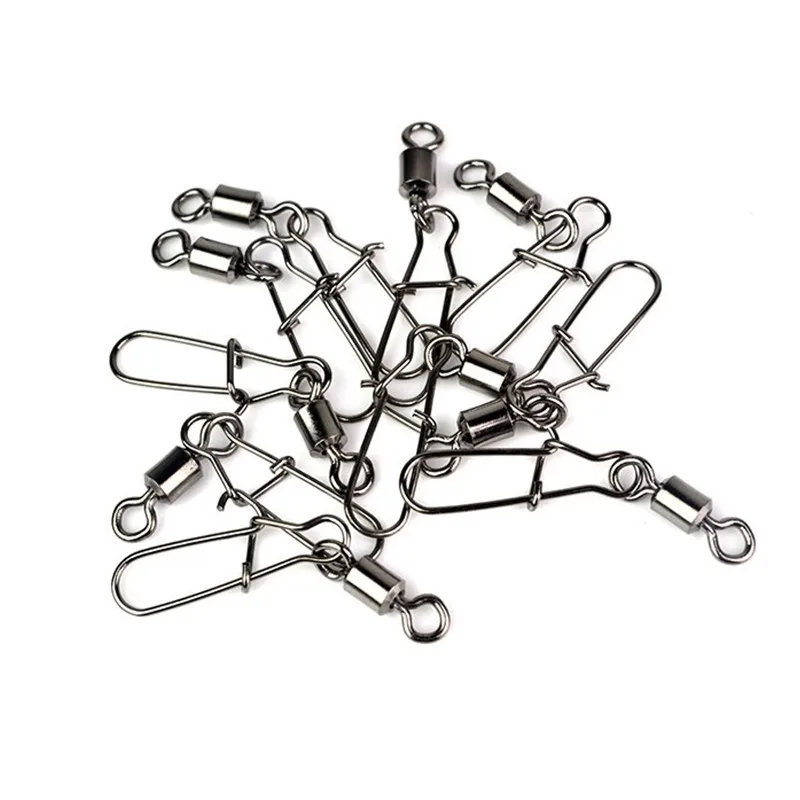 20 шт./лот рыболовный соединитель из нержавеющей стали штифт подшипник Вертлюг