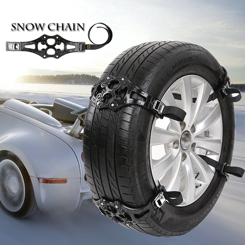 

1 Pc Easy Installation Simple Winter Car Snow Chain Tire Anti-skid Belt 781B