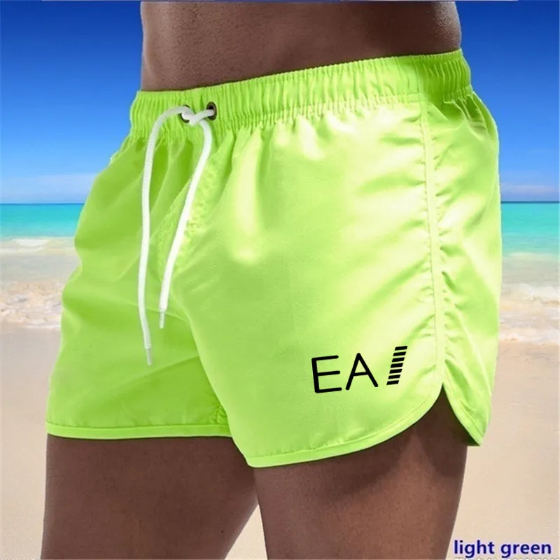 

2021 Summer New Men's Casual Fashion Shorts Fitness Shorts Bodybuilding Running Fitness Exercise Beach Shorts