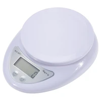 portable 5kg digital scale lcd electronic scales steelyard kitchen scales postal food balance measuring weight g oz lb