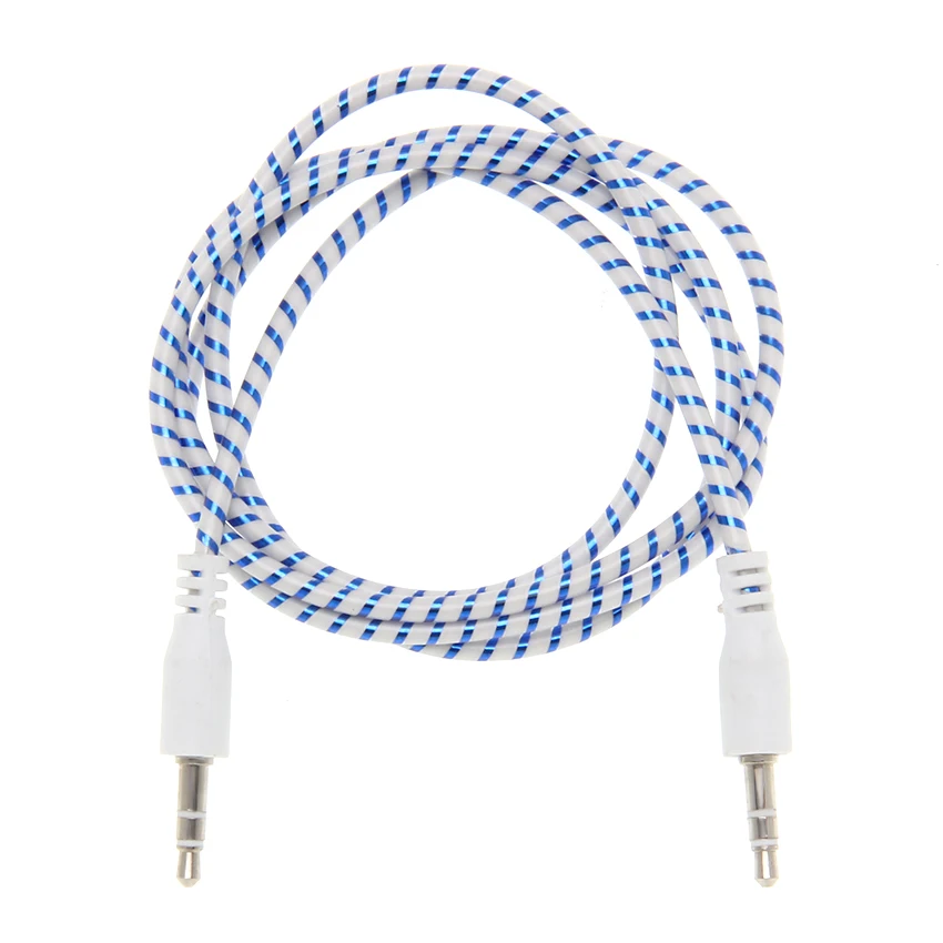 Aux кабель с разъемом папа аудио 1 м автомобиля 3 5 мм разъем AUX для наушников MP3 100