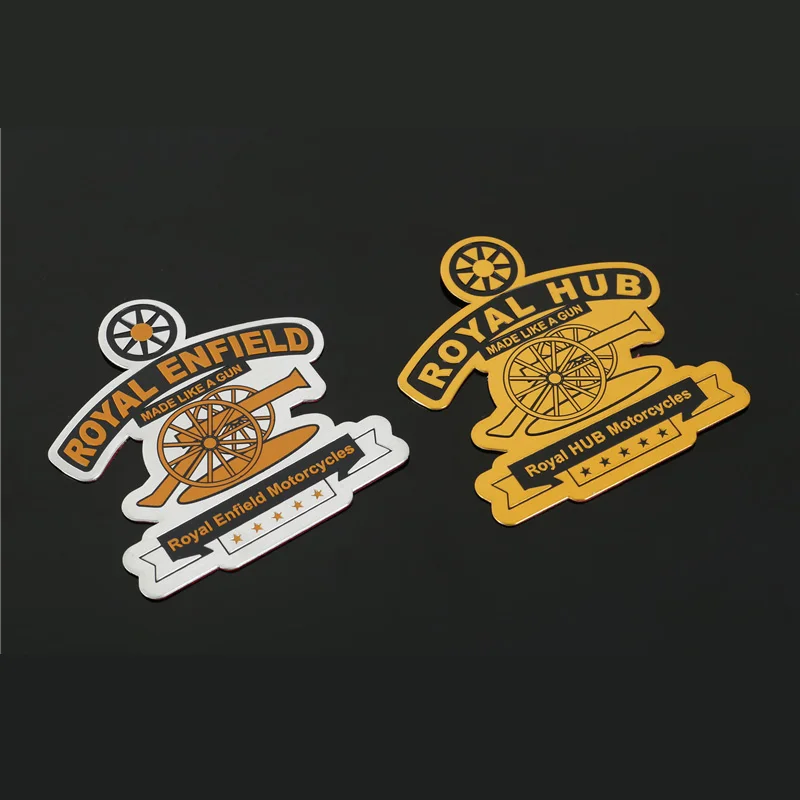 Алюминиевая эмблема значок наклейки для королевского Enfield наклейка с