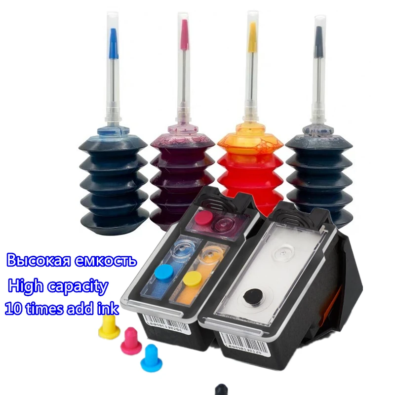 Бесплатная 4 цвета чернила RU KZ мкА PG510 CL511 многоразовый картридж для Canon MP270 MP280 MP480