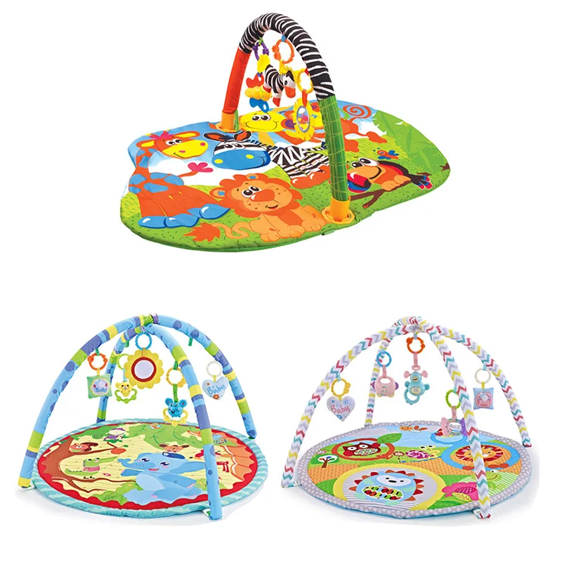 

Multifunctional Fitness Frame For Children Educational Mat Crawling Blanket Infant Play Rug Kids Activity Mat Gym Baby Toys Gift