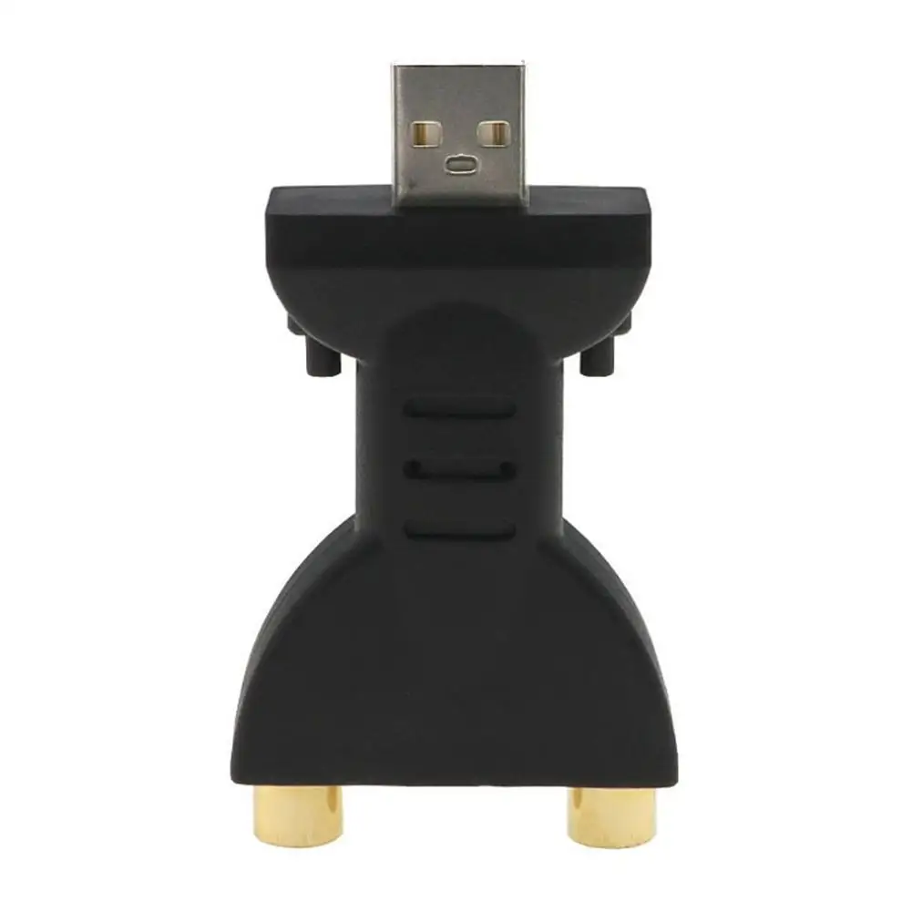 Video Audio Converter Adapter USB To 2 RCA Female And Cable | Электроника