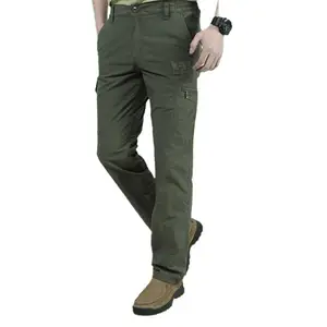 Men's Pants Long Skin Friendly Polyester Men Military Style Cargo Pants for Jogger Men's Clothing sweatpants мужская одежда 2021 10 item image