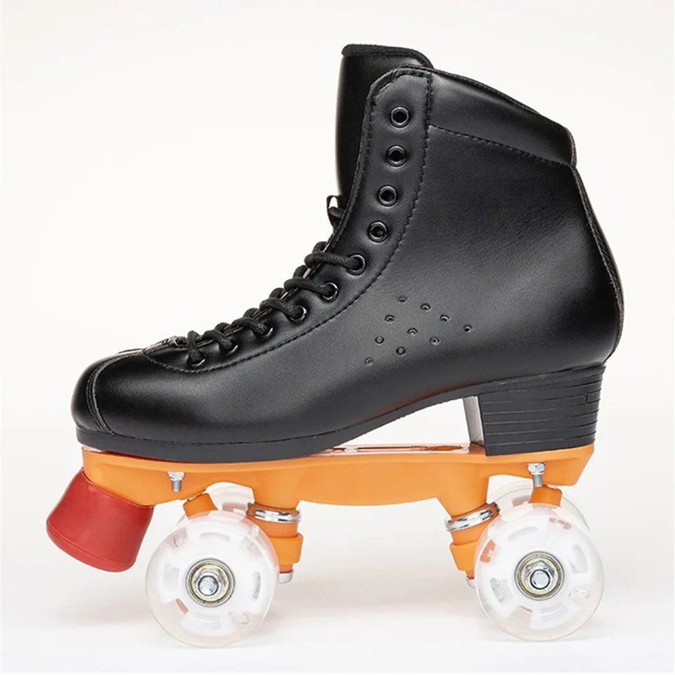 Роликовые коньки двухрядные двухлинейная обувь Patines для детей взрослых