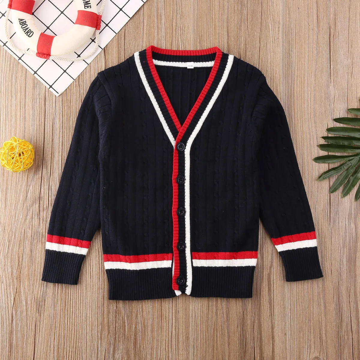 Женское шерстяное трикотажное пальто в английском стиле | Детская одежда и обувь