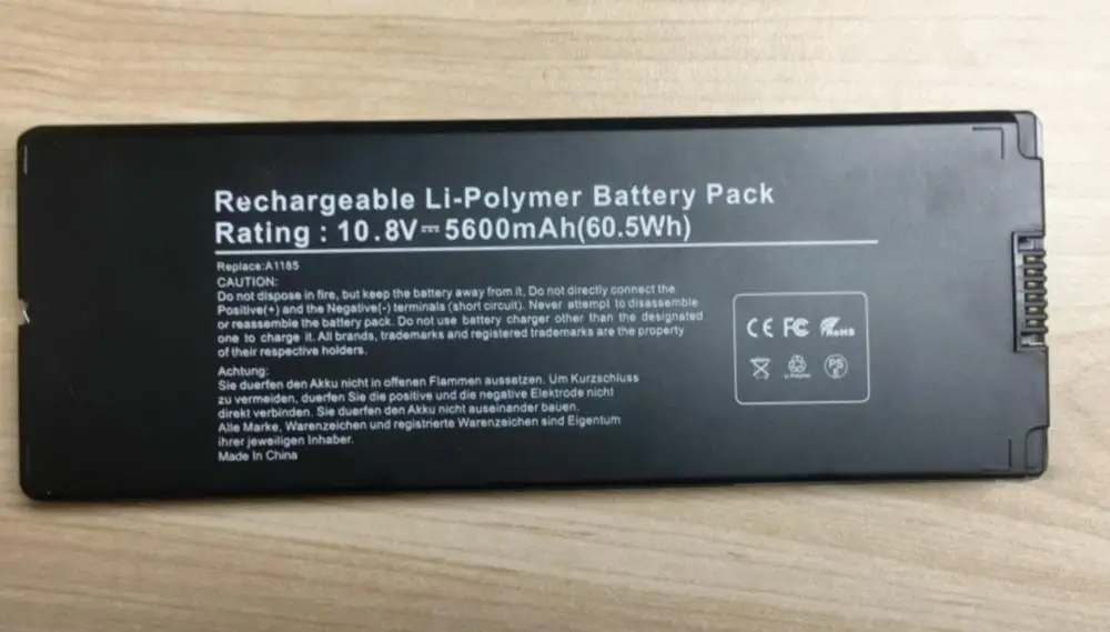 Черный аккумулятор A1185 для Apple MacBook 13 дюймов A1181 MA700 |battery for macbook|apple macbook batterymacbook battery