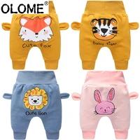 infant baby pants winter toddler trousers thicken kid girls and boys long pant high waist newborn clothes olome children outwear