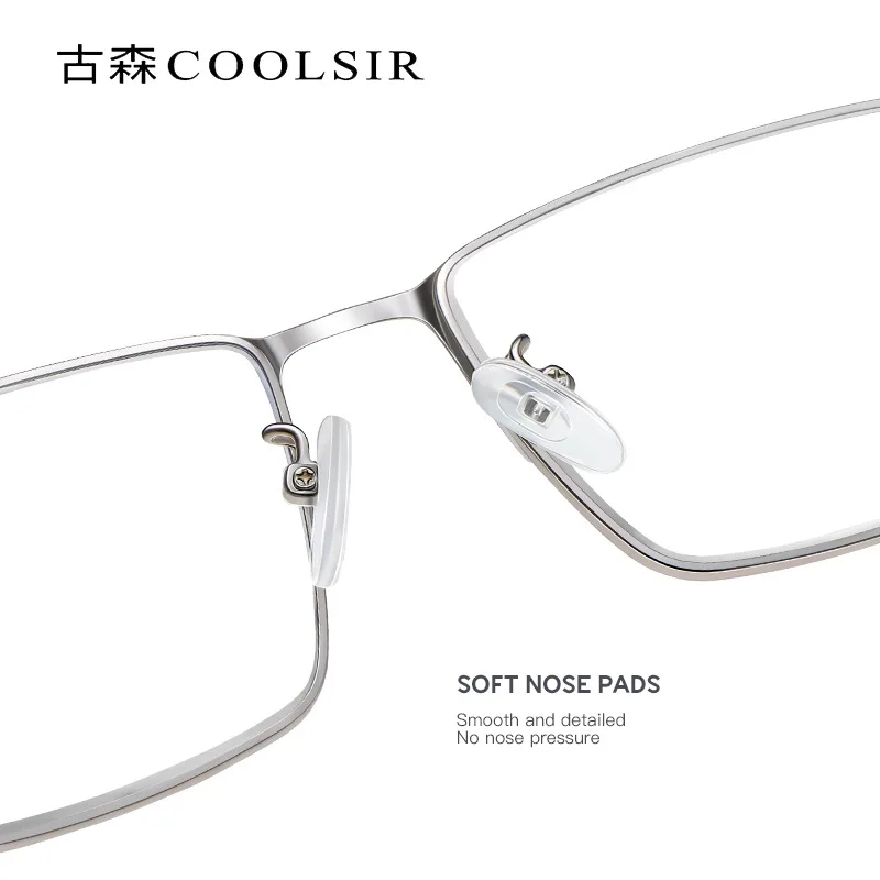 Мужские металлические очки с защитой от усталости модные для чтения