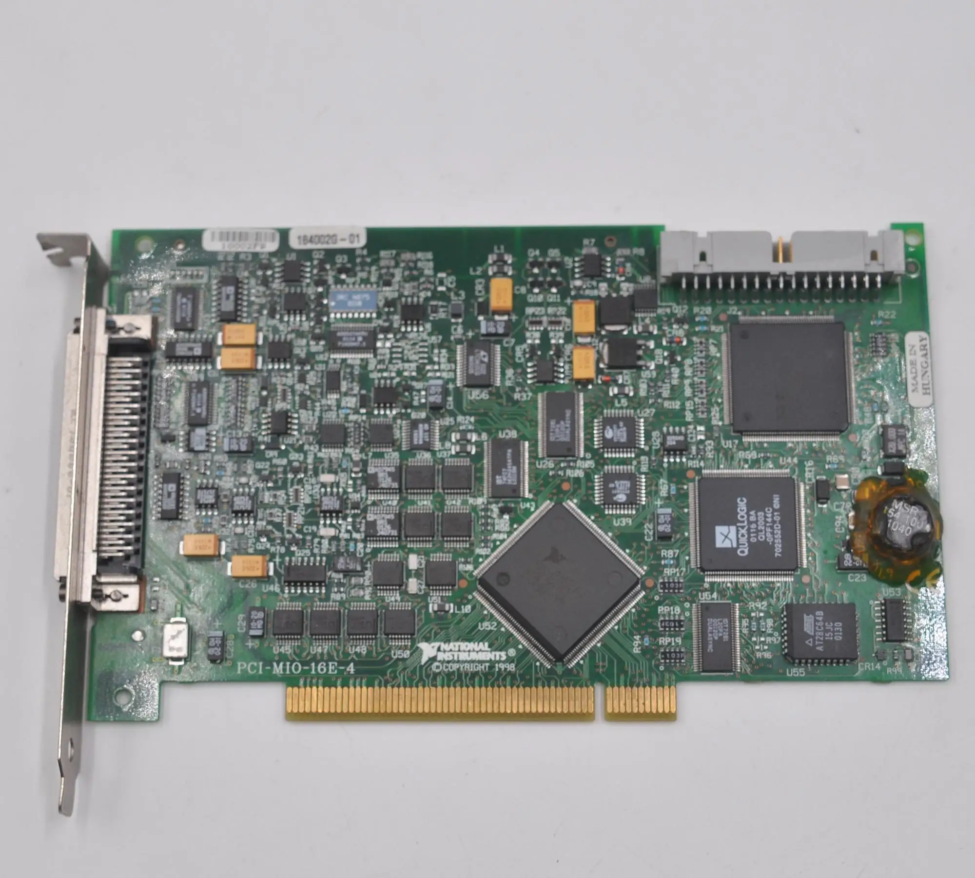 NI PCI-MIO-16E-1 data acquisition card US data card original authentic