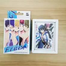 54 карты аниме мультфильм бесплатно! Nanase Haruka Тачибана Макото карточки для настольных игр косплея твердый переплет игрушка покера в