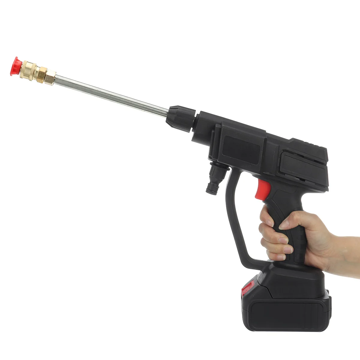 Цена Беспроводной водяной пистолет высокого давления для мойки автомобилей Makita, портативный аппарат для мойки высокого давления, батарея 18 в, 21 ...