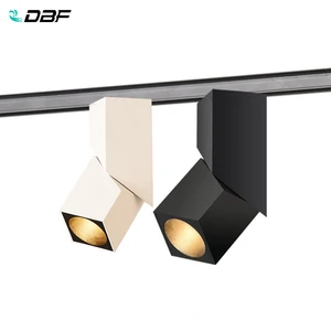 Светодиодный точечный светсветильник льник DBF, в скандинавском стиле, с регулируемой яркостью, 10 Вт, 12 Вт, 15 Вт, для гостиной, спальни, коридора, 85-265 в