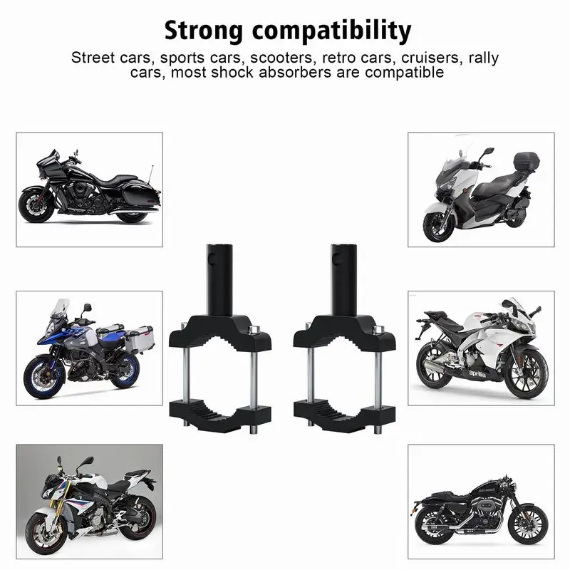 

A Pair Support Extension Bracket Spotlight Extension Pole Frame Modified Headlight Stand Mount Bracket For Motorcycle Bumper
