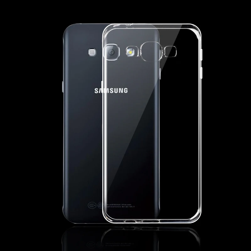 Мягкий чехол из ТПУ для Samsung Galaxy A8 2015 тонкий прозрачный силиконовый защитный