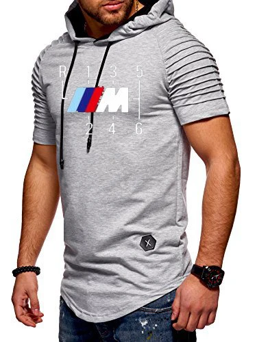 Новинка 2020 Летняя мужская футболка для BMW с коротким рукавом хлопковая