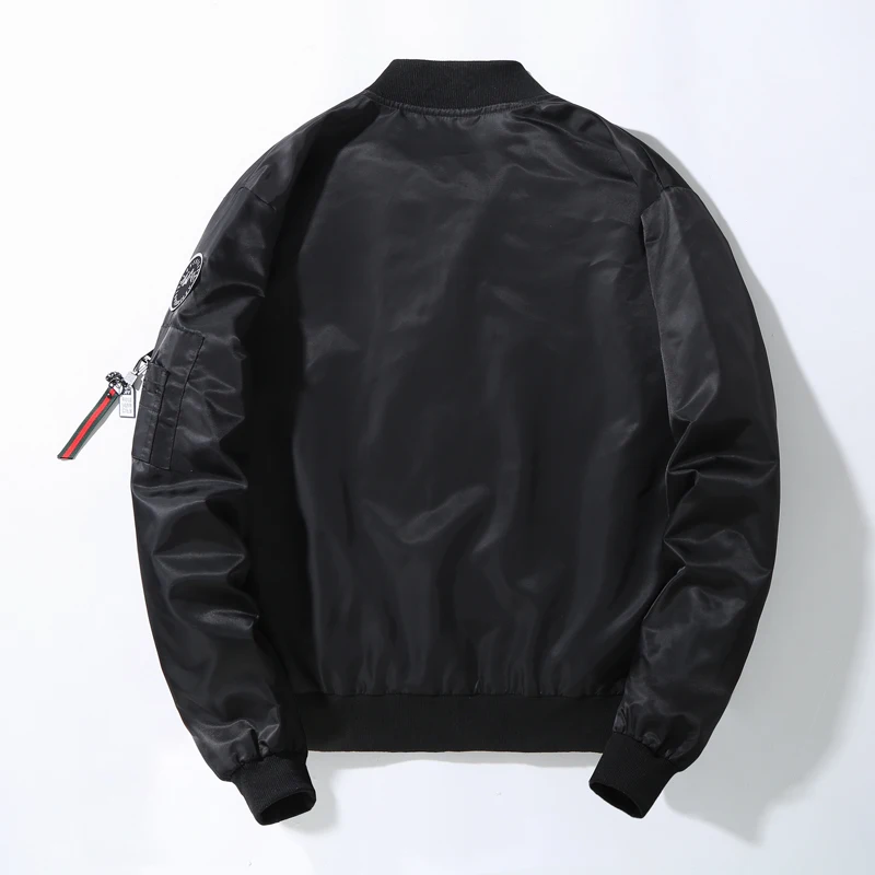 Курточка бомбер Для мужчин размера плюс куртка пилота Военная Униформа