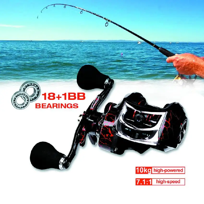 

2020 Fishing Spinning Wheel Saltwater Fishing Spool Carp 18 + 1 Fishing Spool Rock Fishing Spool Spinning Reel Wheel