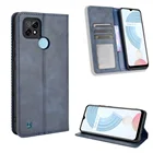 Для OPPO Realme C21 чехол для Realme C21 Премиум кожаный бумажник кожаный флип-чехол для OPPO Realme C 21 чехол для телефона